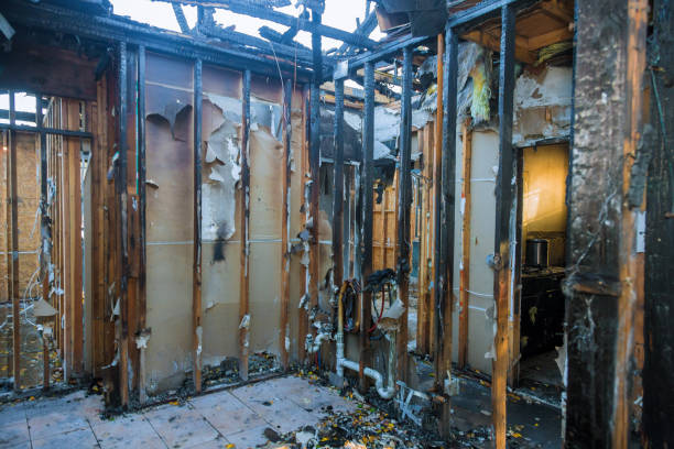 Professional Emergency Fire Cleanup technician working in South Sioux City, NE